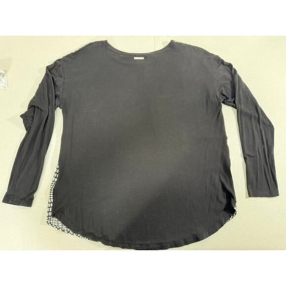"MICHAEL KORS"  Womens Sheer Blouse,Houndstooth Pattern,Designer,Quiet Luxury, M - Picture 9 of 10